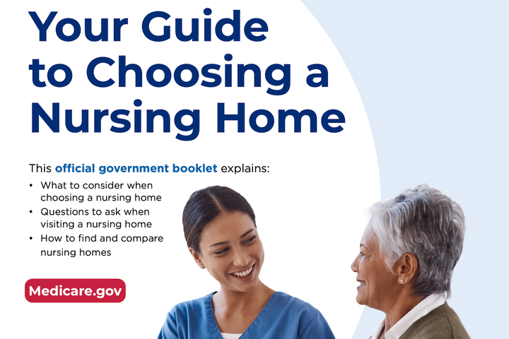 Cover of Medicare publication 02174: Your Guide to Choosing a Nursing Home