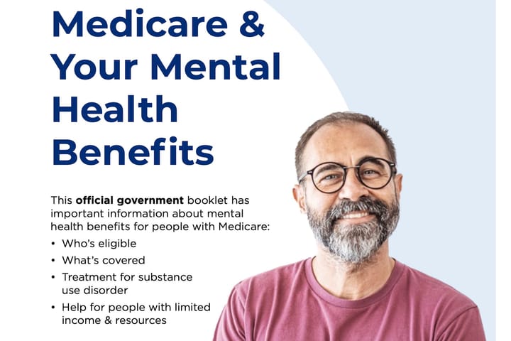 Image of the cover of Medicare publication 10184: Medicare & Your Mental Health Benefits 