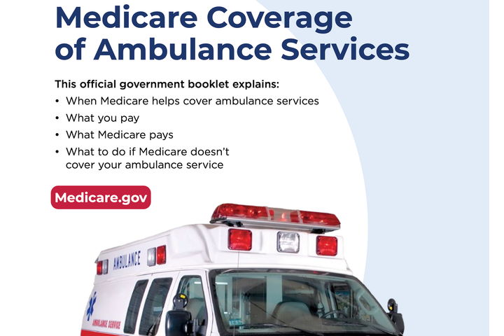 Image of the cover page of Medicare publication 11021: Medicare Coverage of Ambulance Services